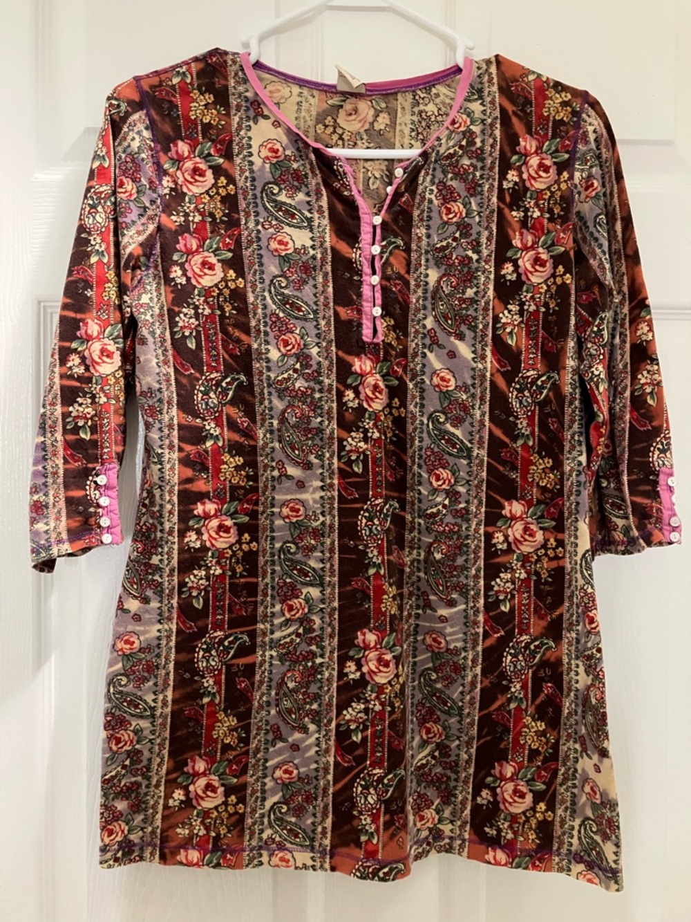 Lucky Brand ladies vintage tunic top